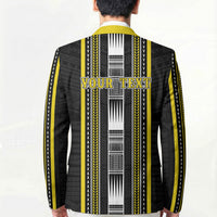 Personalised Faleasiu Samoa Blazer Samoan Tribal Pattern LT05 - Polynesian Pride