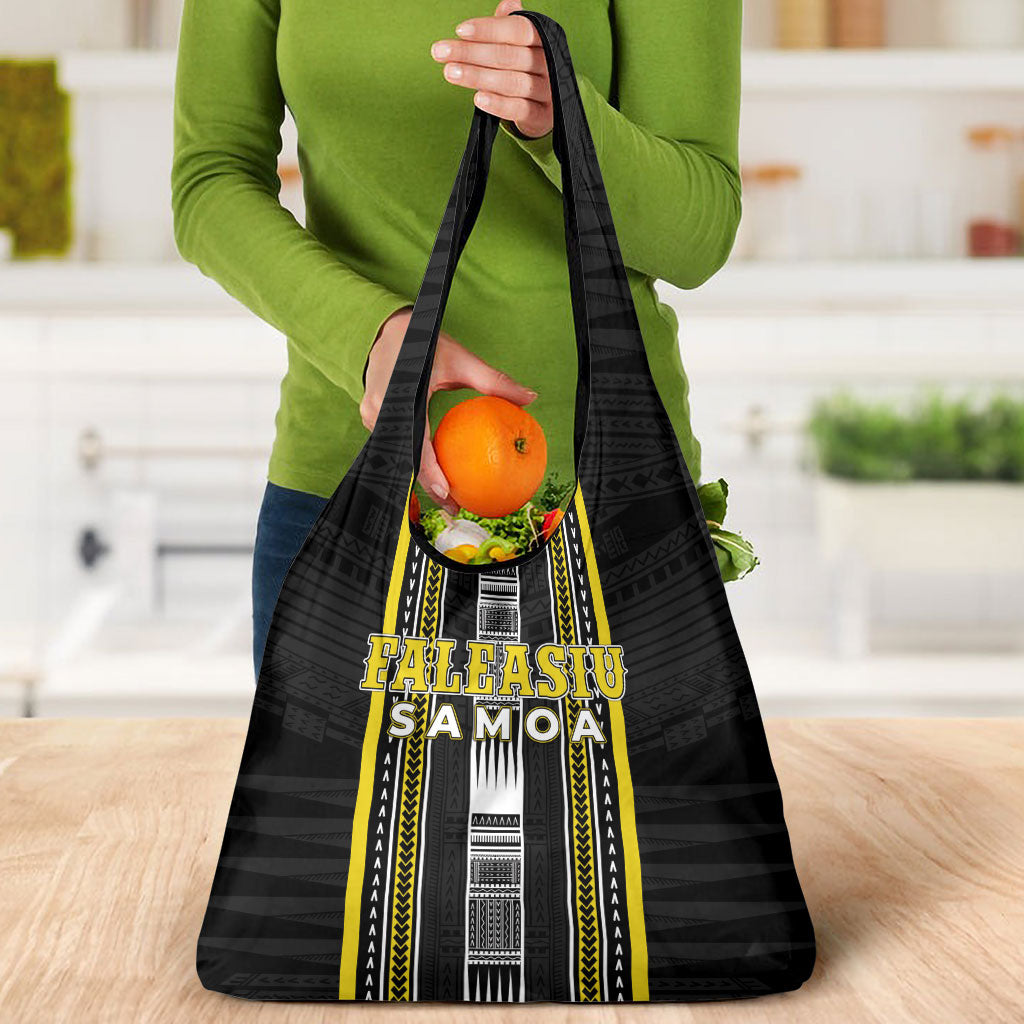 Faleasiu Samoa Grocery Bag Samoan Tribal Pattern LT05 - Polynesian Pride