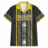 Personalised Faleasiu Samoa Hawaiian Shirt Samoan Tribal Pattern