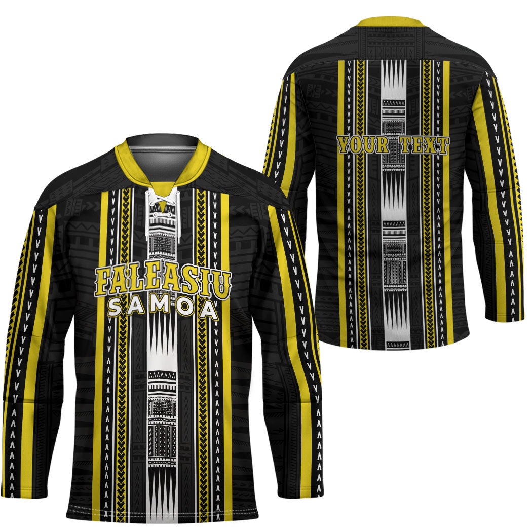 Personalised Faleasiu Samoa Hockey Jersey Samoan Tribal Pattern LT05 - Polynesian Pride