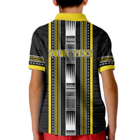 Personalised Faleasiu Samoa Kid Polo Shirt Samoan Tribal Pattern LT05 - Polynesian Pride