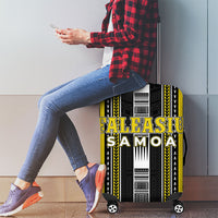 Faleasiu Samoa Luggage Cover Samoan Tribal Pattern LT05 - Polynesian Pride