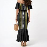 Personalised Faleasiu Samoa Mermaid Dress Samoan Tribal Pattern LT05 - Polynesian Pride