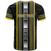 Personalised Faleasiu Samoa T Shirt Samoan Tribal Pattern LT05 - Polynesian Pride