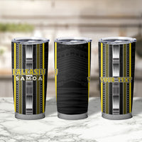 Personalised Faleasiu Samoa Tumbler Cup Samoan Tribal Pattern LT05 - Polynesian Pride