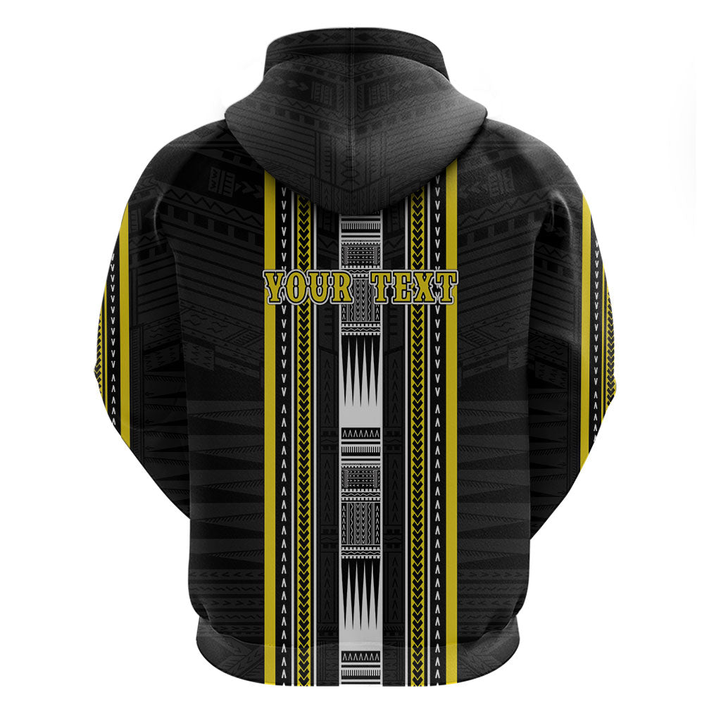 Personalised Faleasiu Samoa Zip Hoodie Samoan Tribal Pattern LT05 - Polynesian Pride