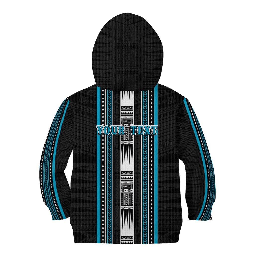 Personalised Faleula Samoa Kid Hoodie Samoan Tribal Pattern LT05 - Polynesian Pride