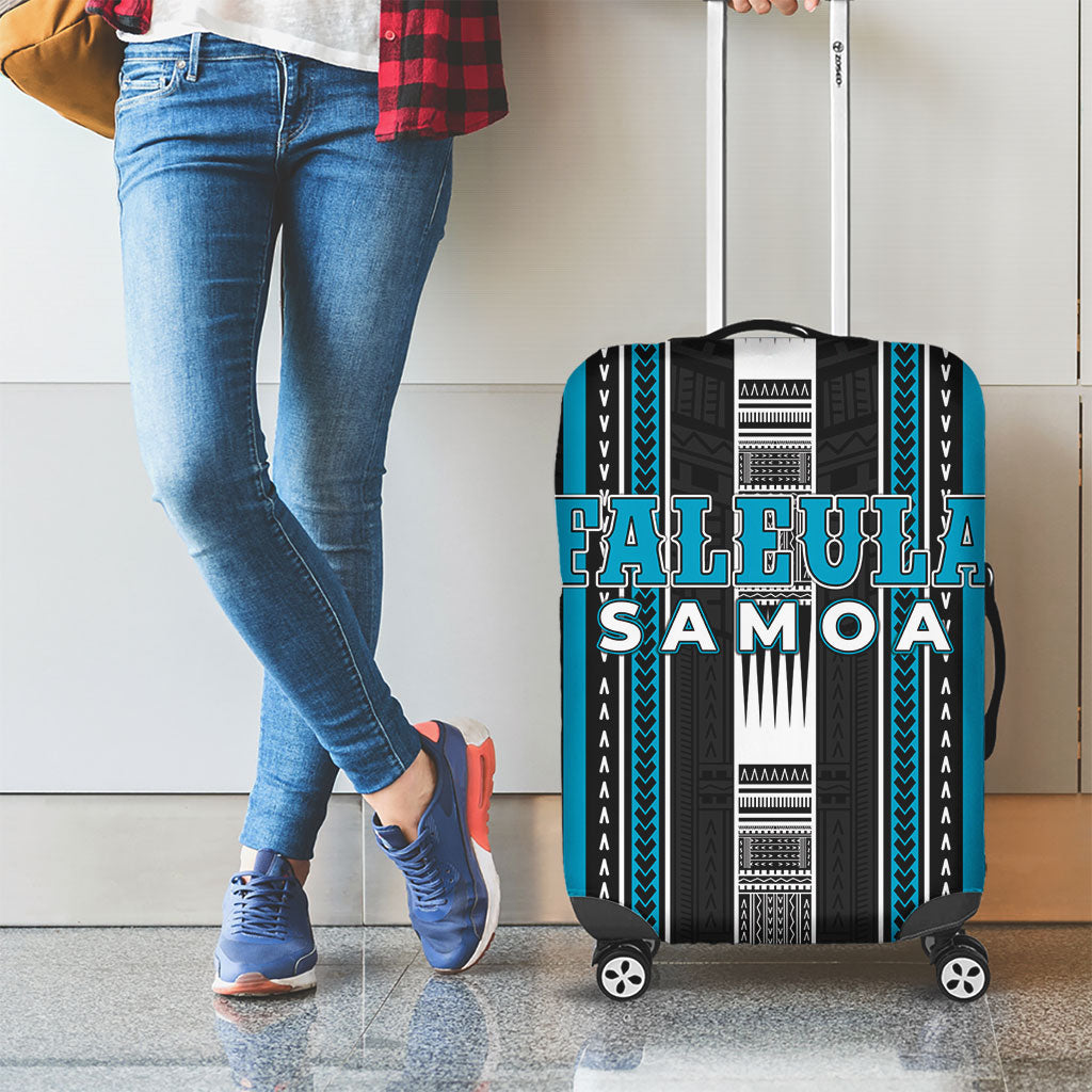 Faleula Samoa Luggage Cover Samoan Tribal Pattern LT05 - Polynesian Pride