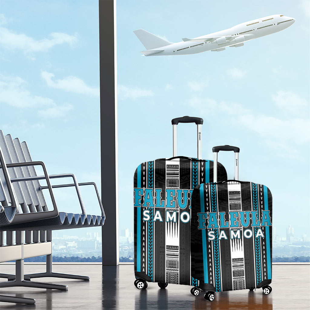 Faleula Samoa Luggage Cover Samoan Tribal Pattern LT05 - Polynesian Pride