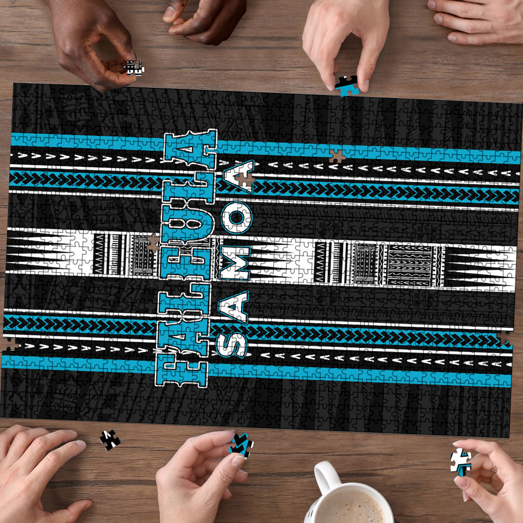 Faleula Samoa Puzzle Samoan Tribal Pattern LT05 - Polynesian Pride