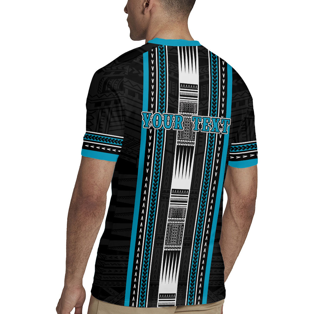 Personalised Faleula Samoa Rugby Jersey Samoan Tribal Pattern LT05 - Polynesian Pride