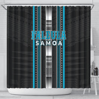 Faleula Samoa Shower Curtain Samoan Tribal Pattern LT05 - Polynesian Pride