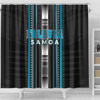 Faleula Samoa Shower Curtain Samoan Tribal Pattern LT05 - Polynesian Pride