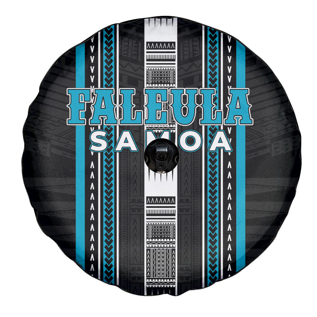 Faleula Samoa Spare Tire Cover Samoan Tribal Pattern