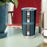 Personalised Faleula Samoa Tumbler Cup Samoan Tribal Pattern LT05 - Polynesian Pride