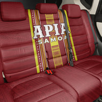 Apia Samoa Back Car Seat Cover Samoan Tribal Pattern LT05 - Polynesian Pride