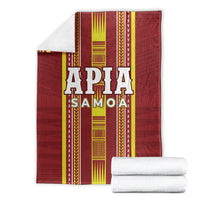 Apia Samoa Blanket Samoan Tribal Pattern LT05 - Polynesian Pride