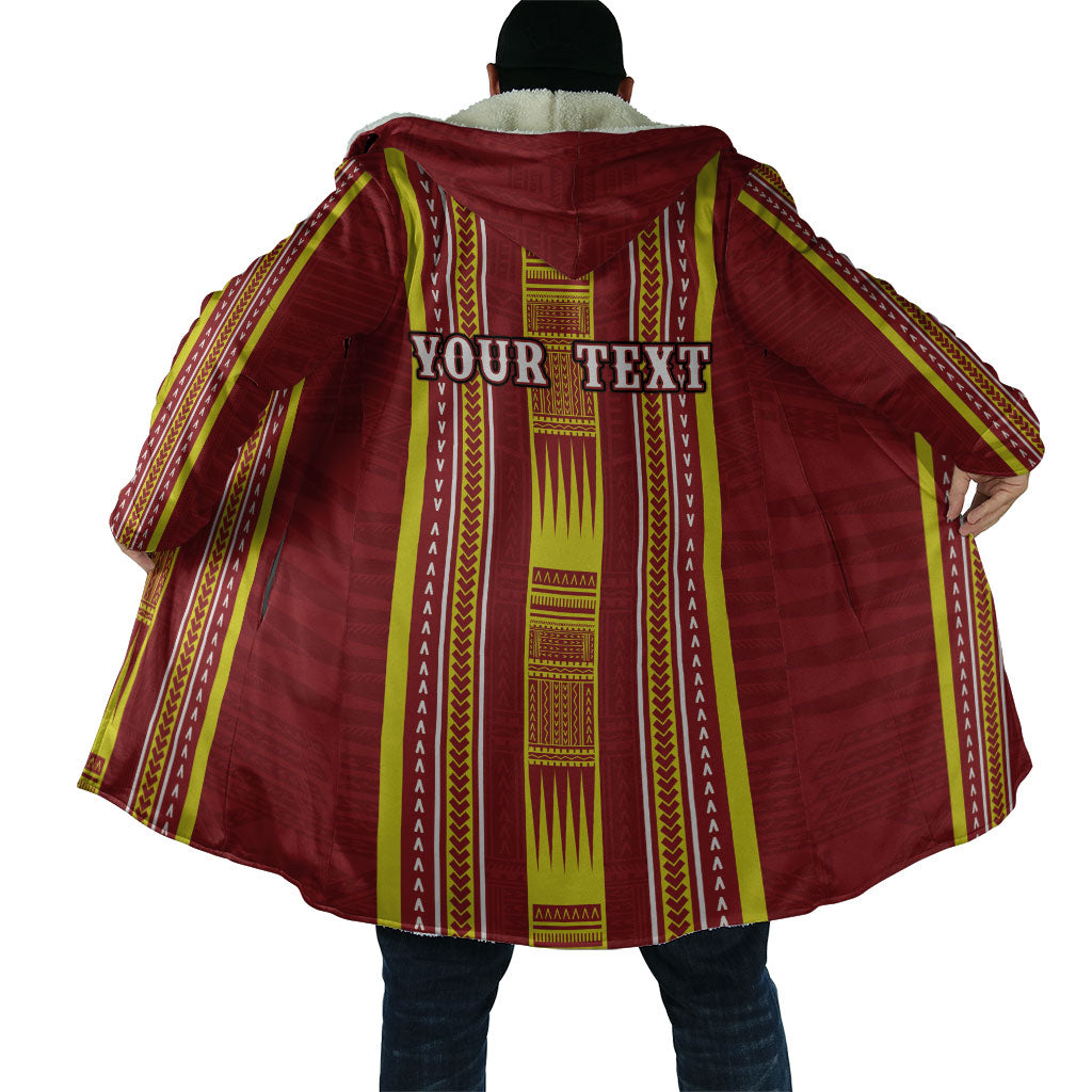 Personalised Apia Samoa Cloak Samoan Tribal Pattern LT05 - Polynesian Pride