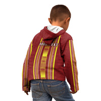 Personalised Apia Samoa Kid Hoodie Samoan Tribal Pattern LT05 - Polynesian Pride