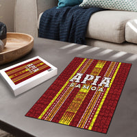 Apia Samoa Puzzle Samoan Tribal Pattern LT05 - Polynesian Pride