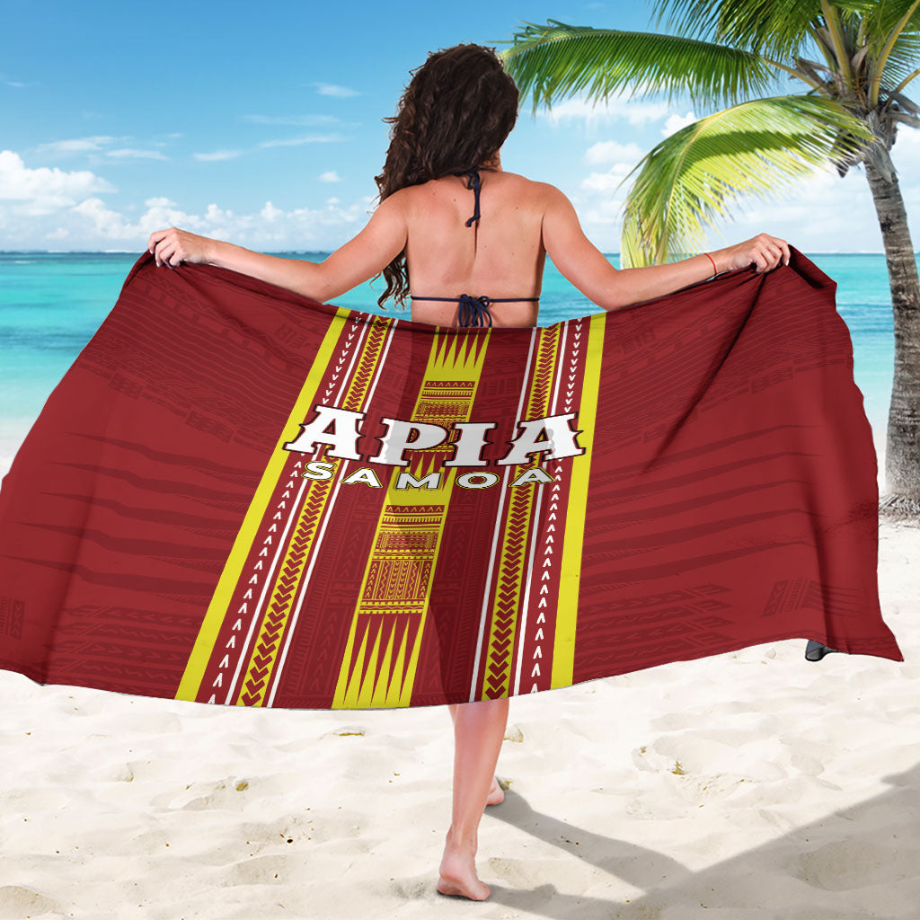 Apia Samoa Sarong Samoan Tribal Pattern LT05 - Polynesian Pride