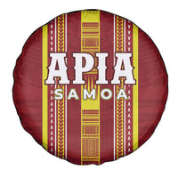 Apia Samoa Spare Tire Cover Samoan Tribal Pattern