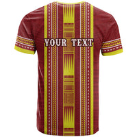 Personalised Apia Samoa T Shirt Samoan Tribal Pattern LT05 - Polynesian Pride