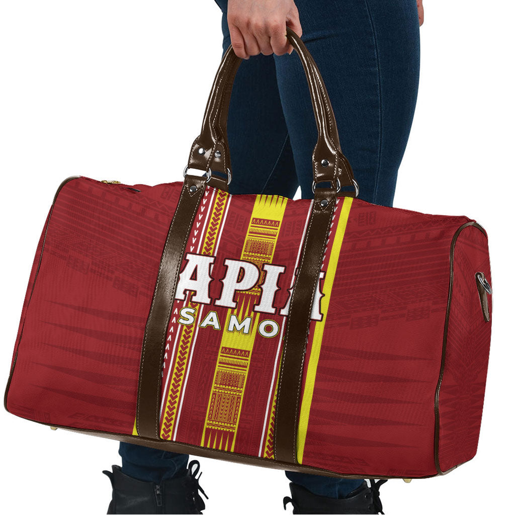 Apia Samoa Travel Bag Samoan Tribal Pattern LT05 - Polynesian Pride