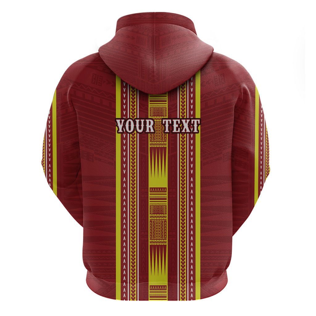 Personalised Apia Samoa Zip Hoodie Samoan Tribal Pattern LT05 - Polynesian Pride