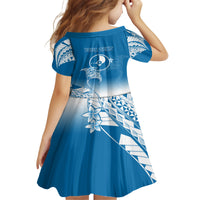 Personalised FSM Yap Constitution Day Family Matching Summer Maxi Dress and Hawaiian Shirt Polynesian Batoids LT05 - Polynesian Pride