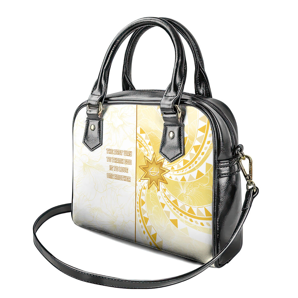 Polynesia Shoulder Handbag Bahai Faith Symbol LT05 - Polynesian Pride