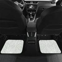 Cook Islands Rugby Custom Car Mats Kuki Tribal Pattern White Version LT05 Set 2pcs - Back White - Polynesian Pride