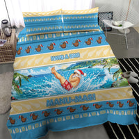 New Zealand Christmas Bedding Set Have A Kiwi Manu-Mas LT05 - Polynesian Pride