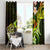 Hawaii Humuhumu Reef Triggerfish Window Curtain Reggae With Plumeria LT05 - Polynesian Pride