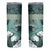 Hawaii Plant Kalo Skinny Tumbler Hawaiian Tapa Pattern