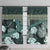 Hawaii Plant Kalo Window Curtain Hawaiian Tapa Pattern LT05 With Hooks Green - Polynesian Pride