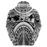 Polynesia Maui Tattoo Inspired Hoodie White Version LT05 - Polynesian Pride
