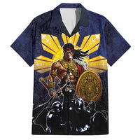 Philippines The First Hero Family Matching Tank Maxi Dress and Hawaiian Shirt Lapu Lapu Know Your Roots