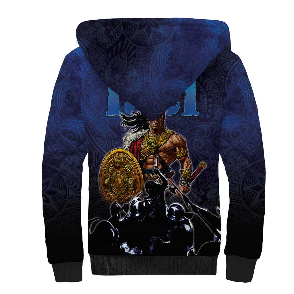 Philippines The First Hero Sherpa Hoodie Lapu Lapu Know Your Roots