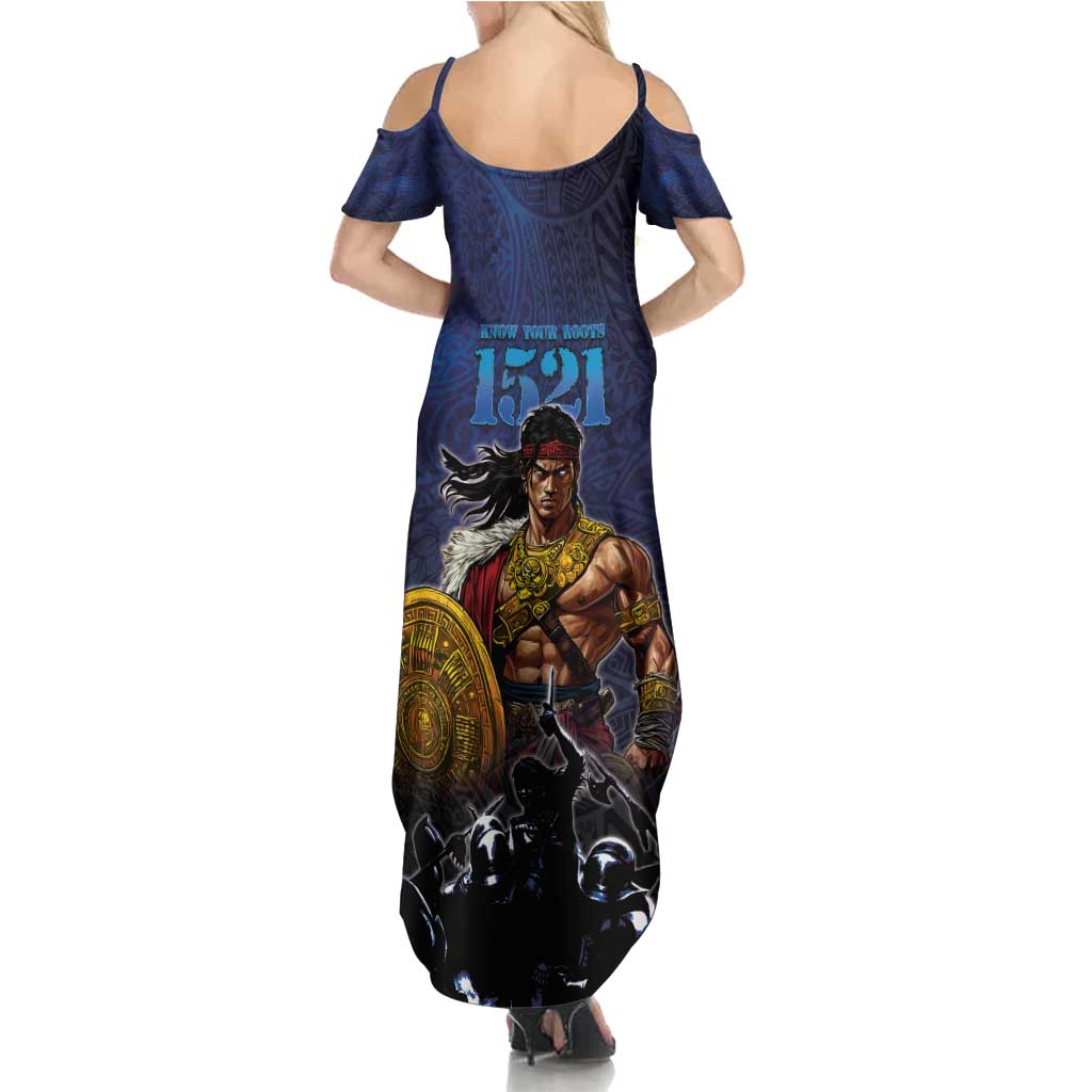 Philippines The First Hero Summer Maxi Dress Lapu Lapu Know Your Roots