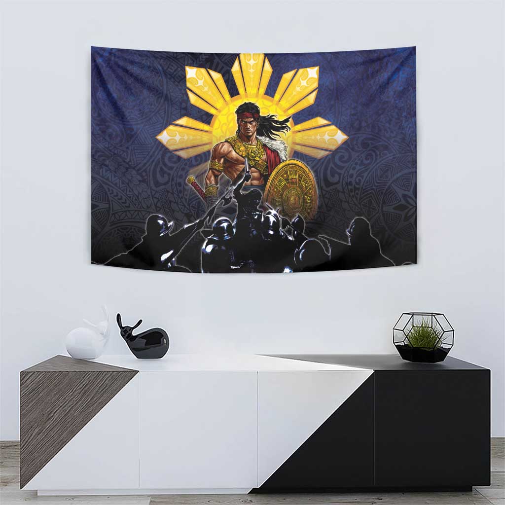 Philippines The First Hero Tapestry Lapu Lapu Know Your Roots