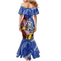 Philippines Lapu-Lapu Family Matching Mermaid Dress and Hawaiian Shirt Proud Of My King LT05 - Polynesian Pride