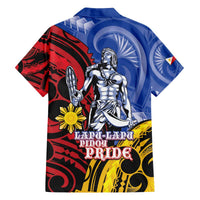 Philippines Lapu-Lapu Family Matching Off The Shoulder Long Sleeve Dress and Hawaiian Shirt Proud Of My King LT05 - Polynesian Pride