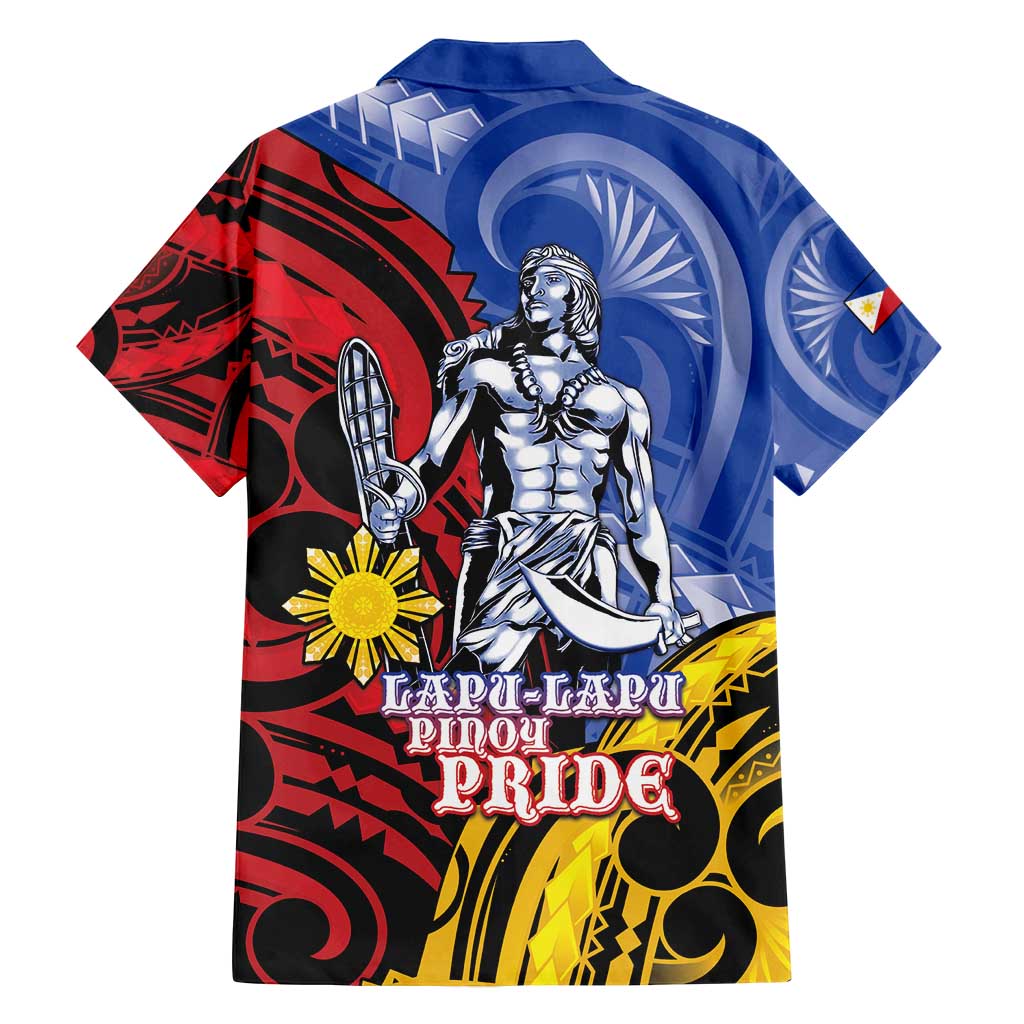 Philippines Lapu-Lapu Family Matching Off Shoulder Short Dress and Hawaiian Shirt Proud Of My King LT05 - Polynesian Pride