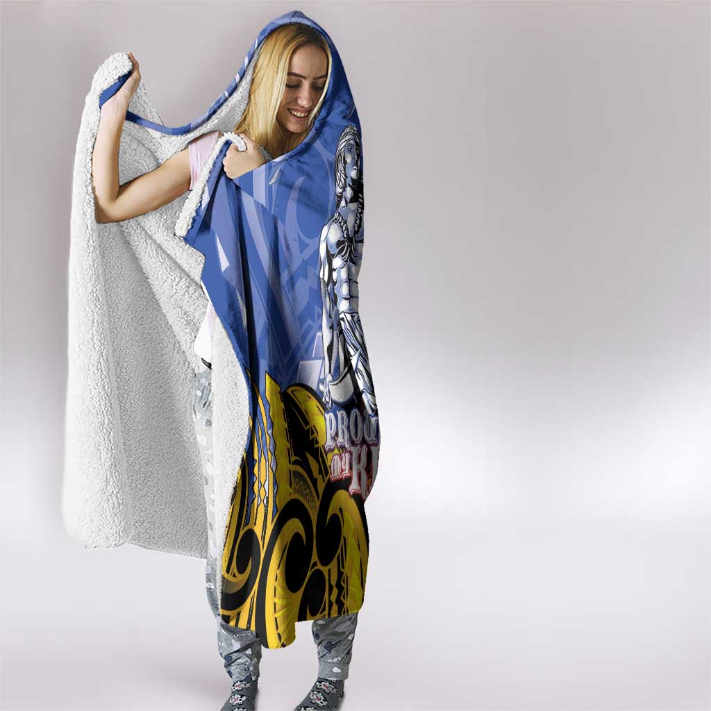 Philippines Lapu-Lapu Hooded Blanket Proud Of My King