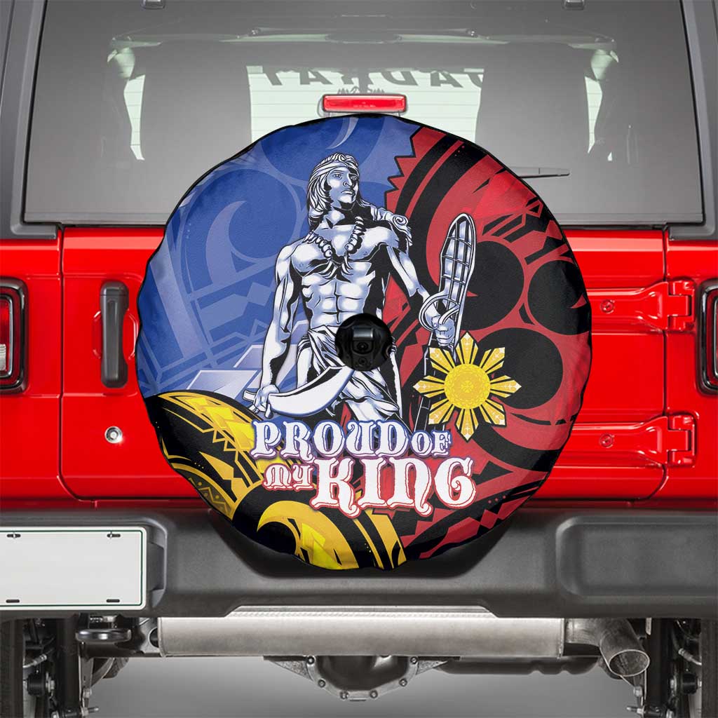 Philippines Lapu-Lapu Spare Tire Cover Proud Of My King LT05 - Polynesian Pride