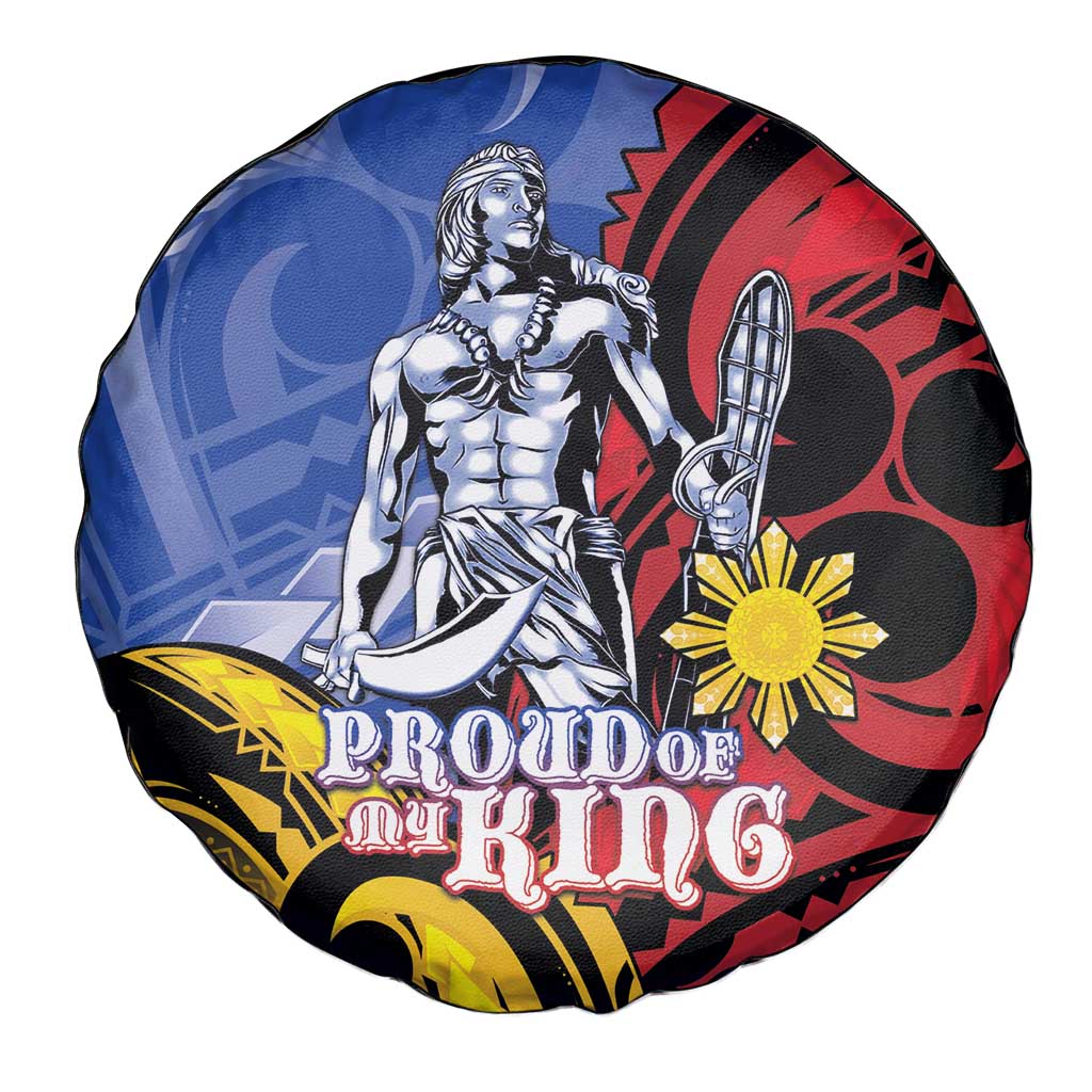 Philippines Lapu-Lapu Spare Tire Cover Proud Of My King LT05 - Polynesian Pride