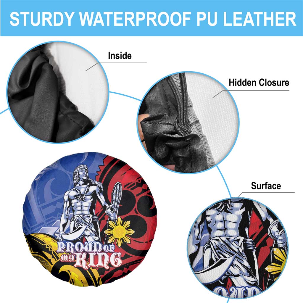 Philippines Lapu-Lapu Spare Tire Cover Proud Of My King LT05 - Polynesian Pride