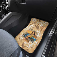 Aloha Hawaii Biker Car Mats Ride To Paradise