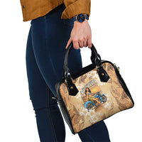 Aloha Hawaii Biker Shoulder Handbag Ride To Paradise